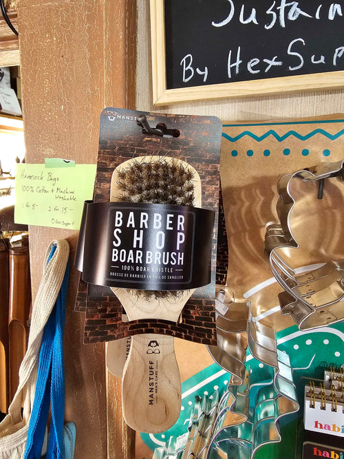 Barber shop boar brush image 0