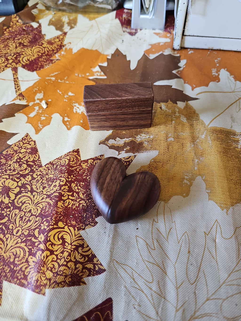 Walnut Wooden Jewlery Box image 1