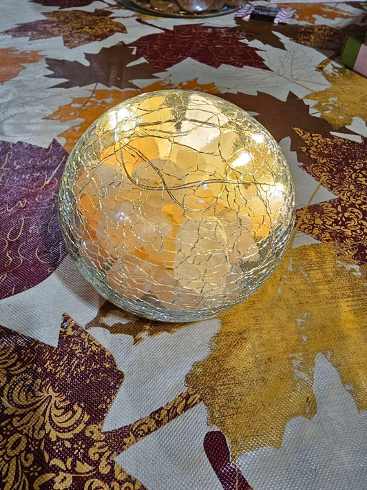 Himalayan Pink Salt Globe Lamp. image 0
